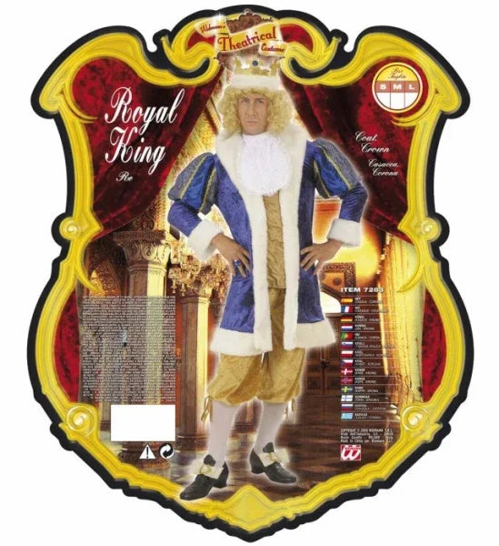 Disfraz de Rey - Royal King - Adultos Widmann